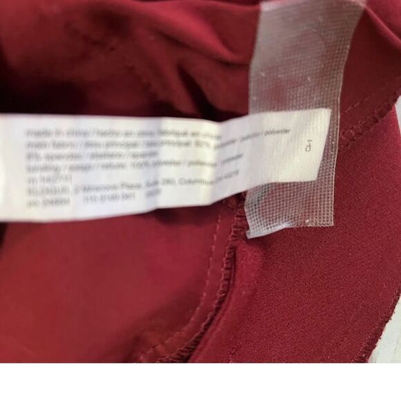 Eloquii Pants 18 Burnt Orange Straight Leg Stretch Business Casual Corpcore Chic - Picture 5 of 6